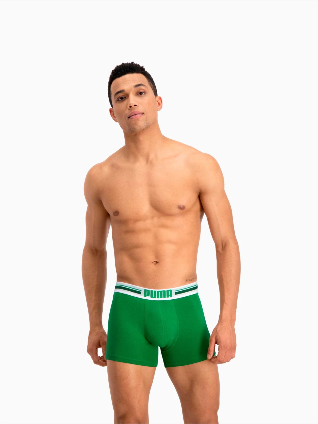 Нижнее белье PUMA Placed Logo Boxer 2p модель 906519 Нижнее белье PUMA Placed Logo Boxer 2p модель 906519 Фото