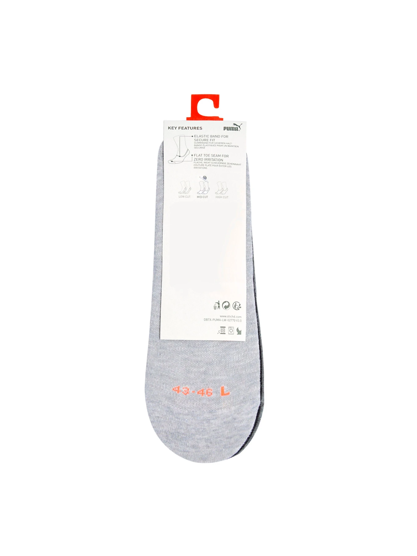 Носки и гольфы PUMA Footie 3P Unisex модель 906930 Носки и гольфы PUMA Footie 3P Unisex модель 906930 Фото