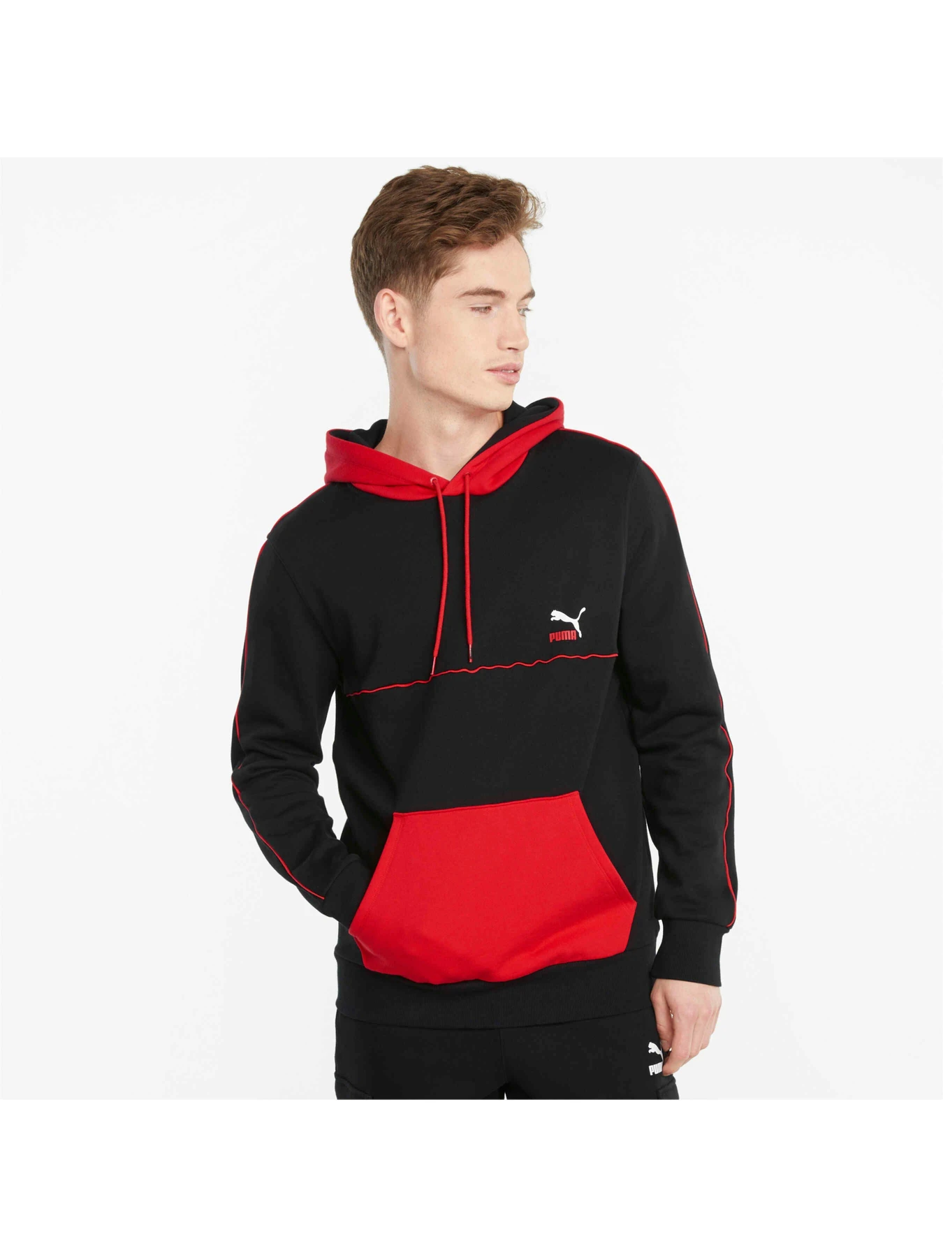 Худи и свитшоты PUMA Clsx Piped Hoodie Tr модель 531705 Худи и свитшоты PUMA Clsx Piped Hoodie Tr модель 531705 Фото