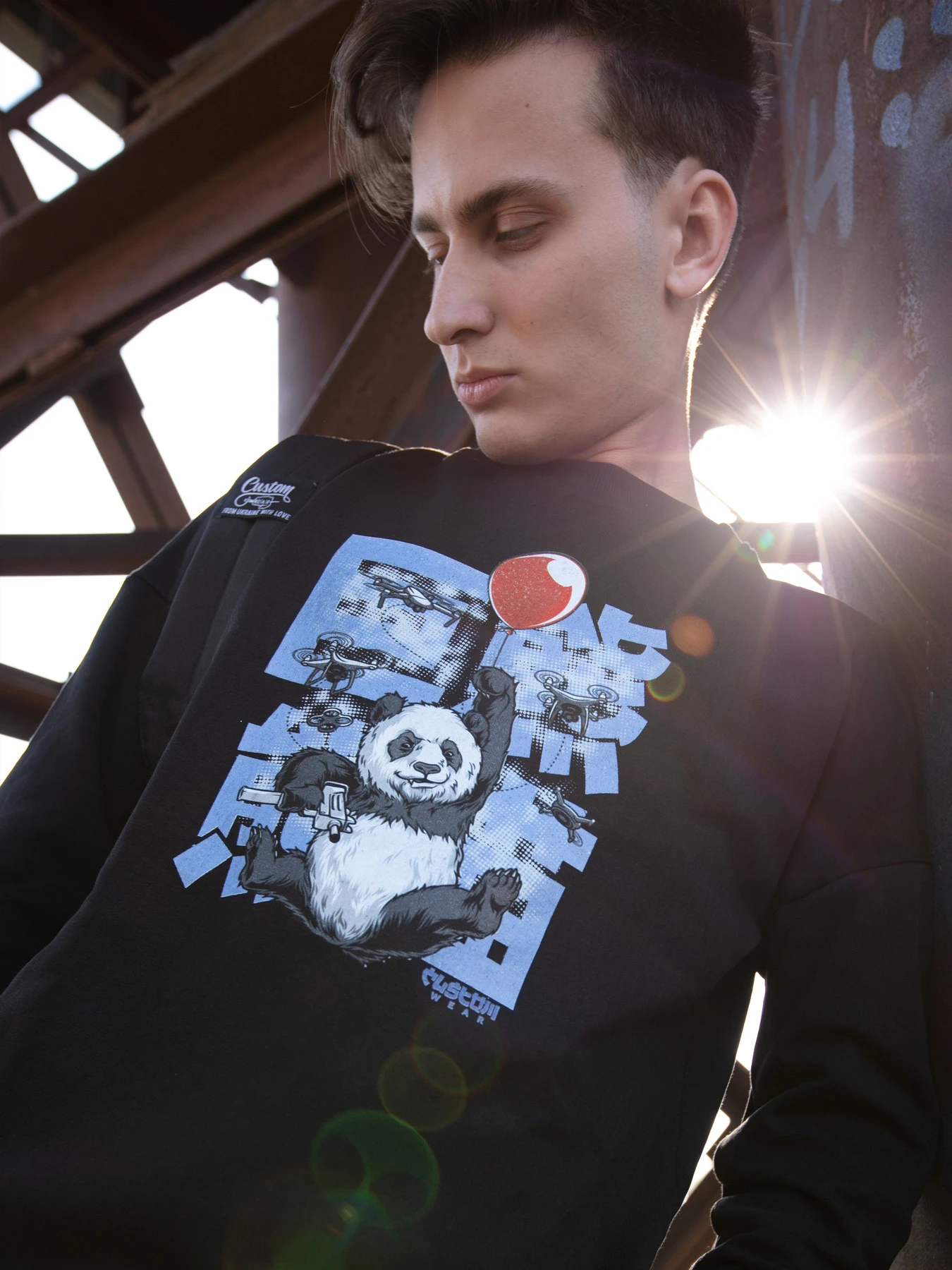 Худи и свитшоты Custom Wear модель cw-swe-8079 Фото
