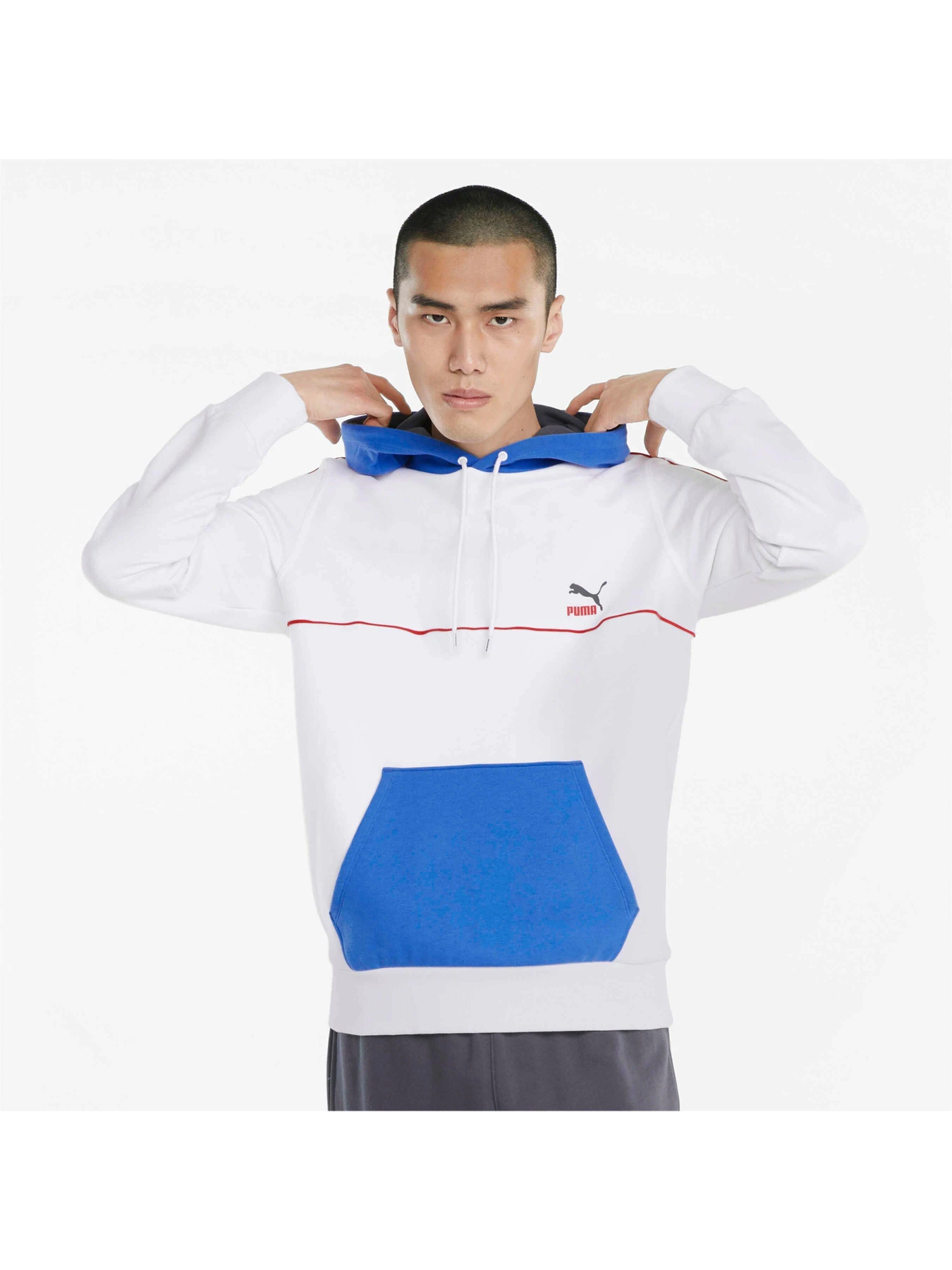 Худі та світшоти PUMA Clsx Piped Hoodie Tr модель 531705 Худі та світшоти PUMA Clsx Piped Hoodie Tr модель 531705 Фото