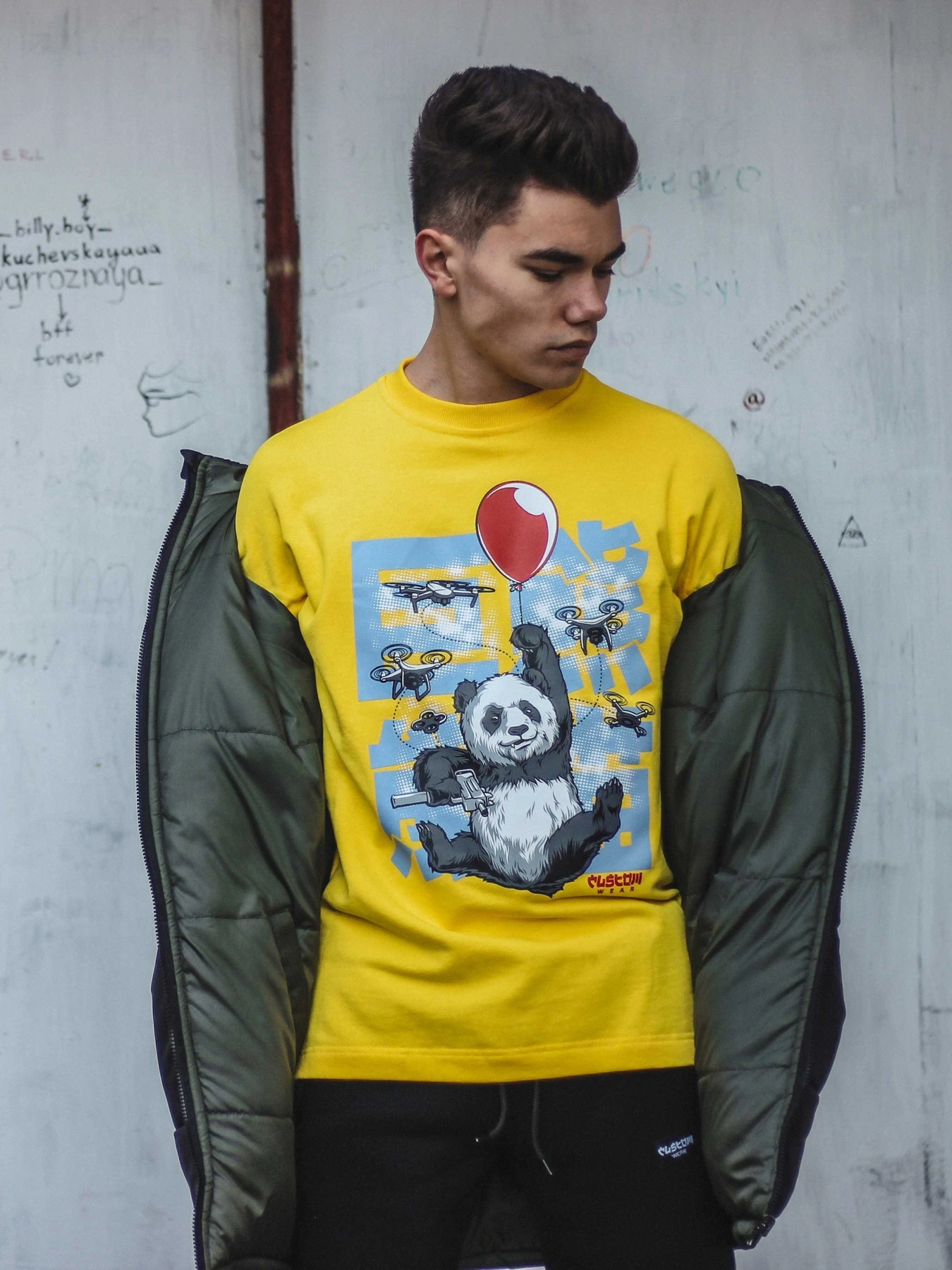 Худи и свитшоты Custom Wear модель cw-swe-9277 Фото