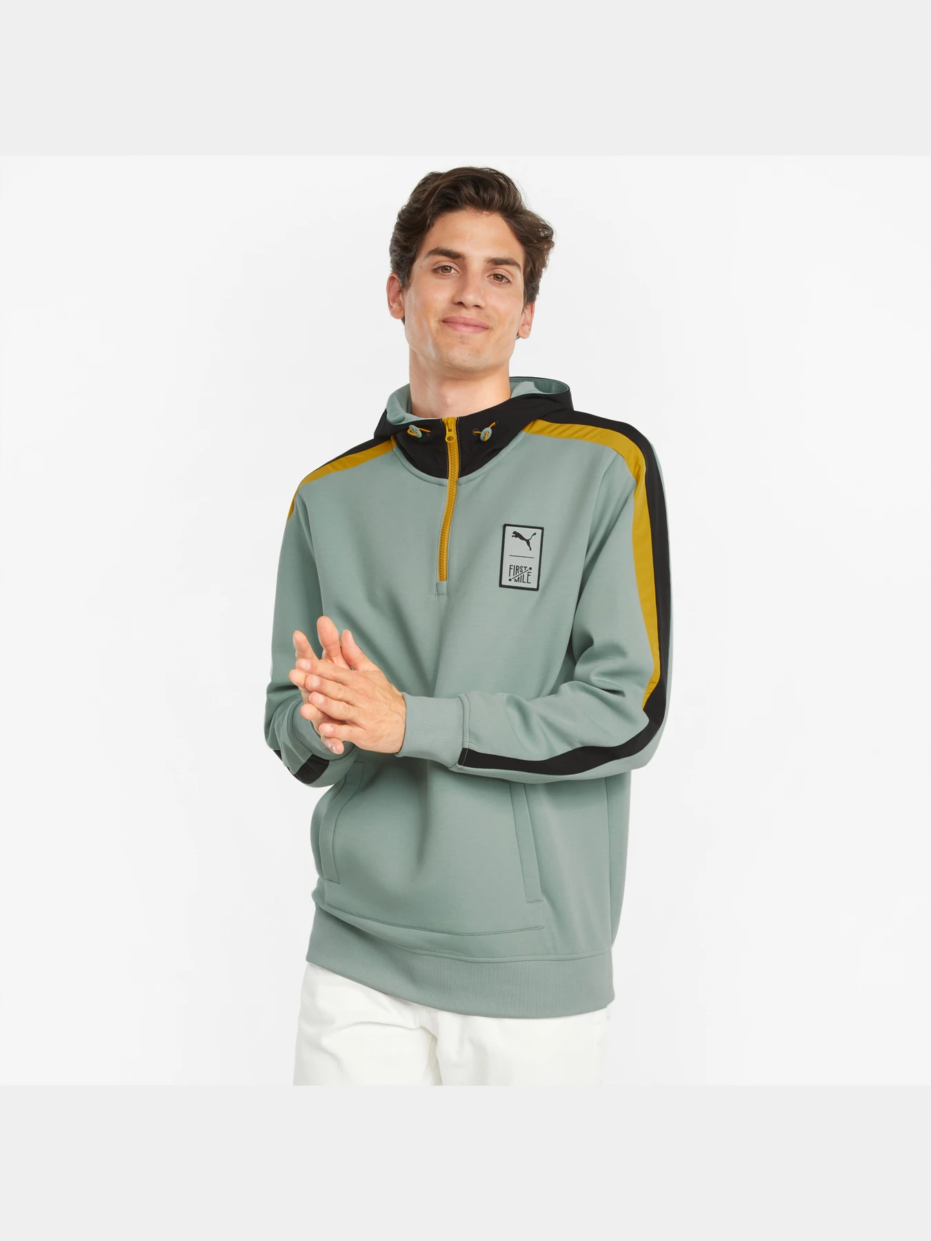 Худі та світшоти PUMA First Mile Hoodie Dk модель 532339 Худі та світшоти PUMA First Mile Hoodie Dk модель 532339 Фото