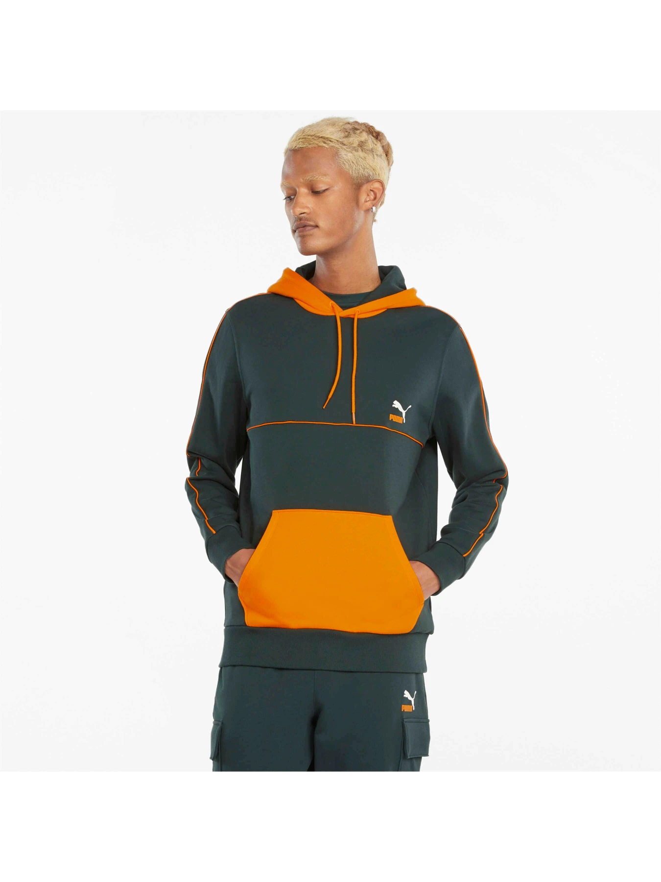 Худі та світшоти PUMA Clsx Piped Hoodie Tr модель 531705 Фото