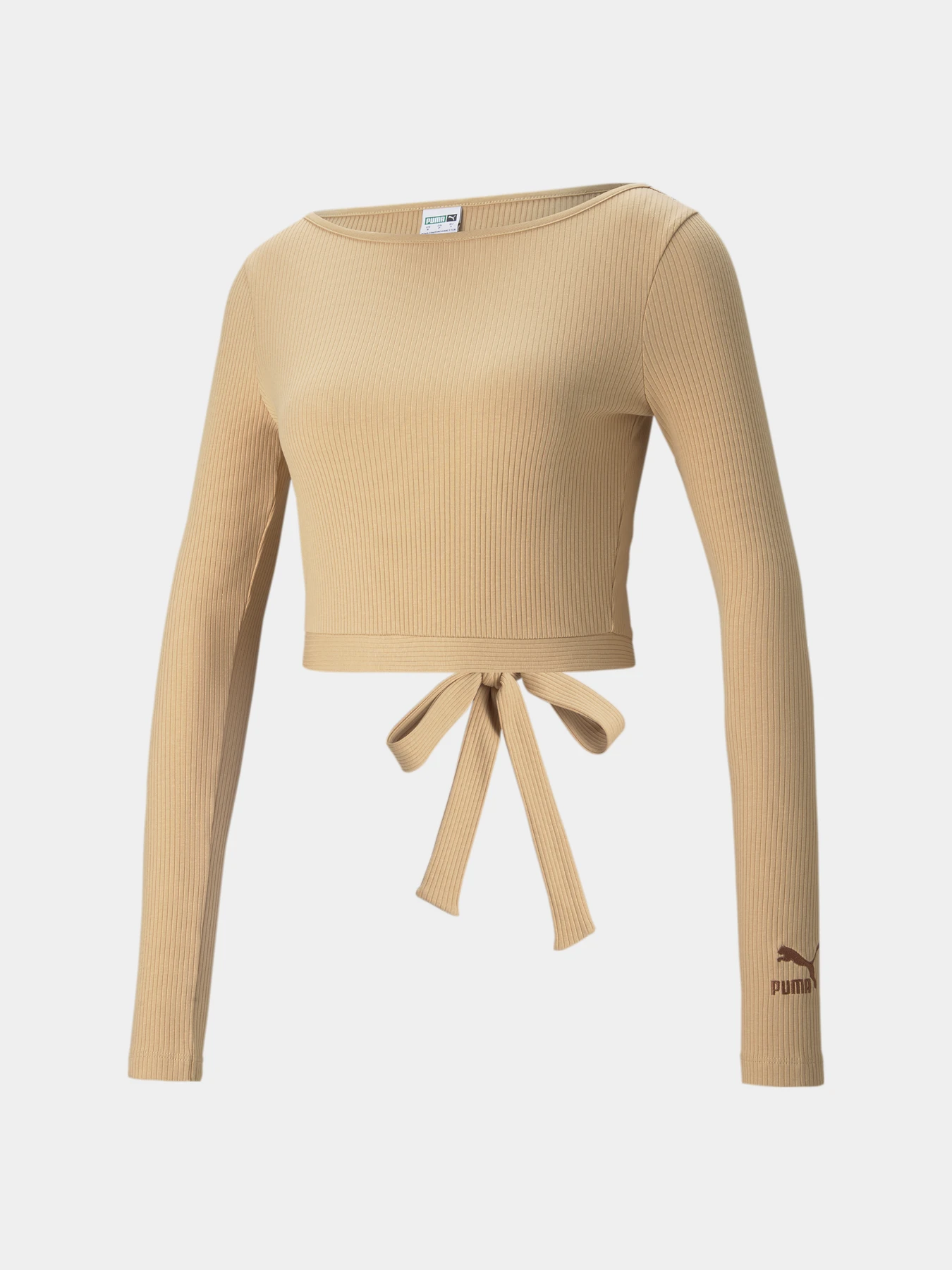 Футболки і поло PUMA Classics Ribbed Ls Top модель 534305 Футболки і поло PUMA Classics Ribbed Ls Top модель 534305 Фото