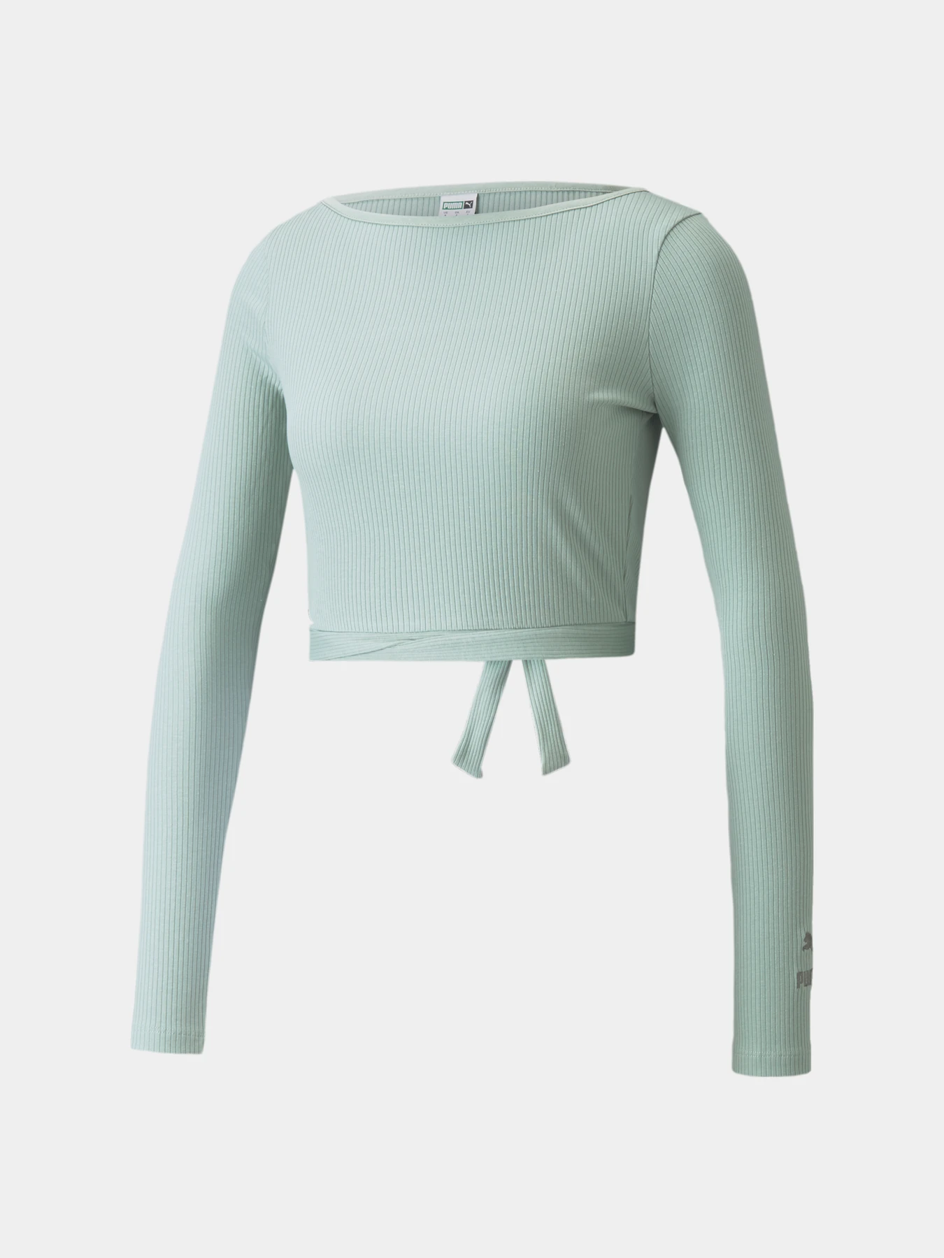 Футболки и поло PUMA Classics Ribbed Ls Top модель 534305 Футболки и поло PUMA Classics Ribbed Ls Top модель 534305 Фото