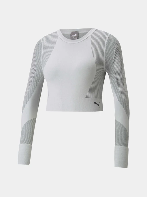 Худи и свитшоты PUMA Train Seamless Fitted Ls модель 521029 Фото