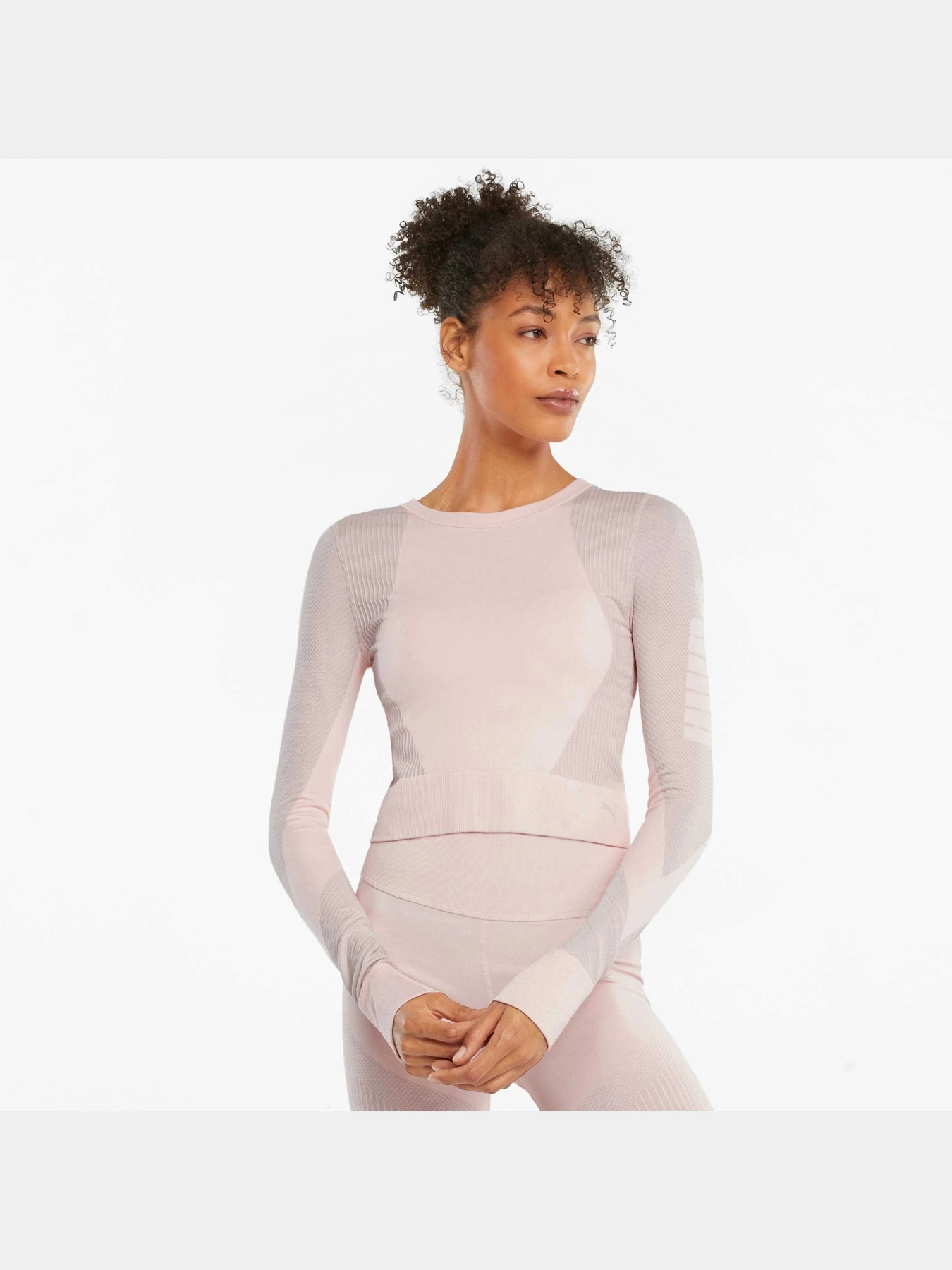 Худі та світшоти PUMA Train Seamless Fitted Ls модель 521029 Худі та світшоти PUMA Train Seamless Fitted Ls модель 521029 Фото