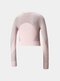 Худі та світшоти PUMA Train Seamless Fitted Ls модель 521029 Фото