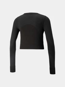 Худи и свитшоты PUMA Train Seamless Fitted Ls модель 521029 Фото