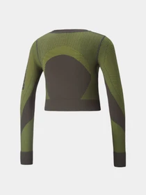 Худи и свитшоты PUMA Train Seamless Fitted Ls модель 521029 Фото