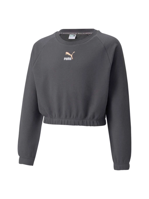 Худи и свитшоты PUMA Grl Cropped Crew модель 533394 Фото