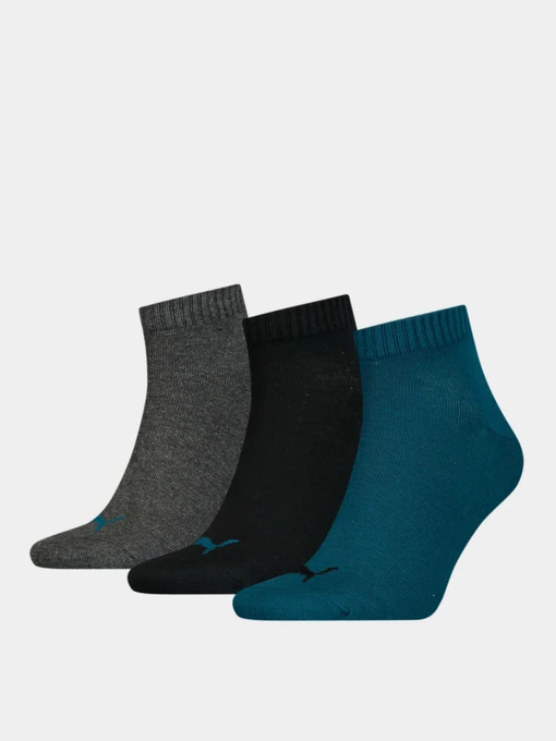 Носки и гольфы PUMA Unisex Quarter Plain 3p модель 906978 Фото