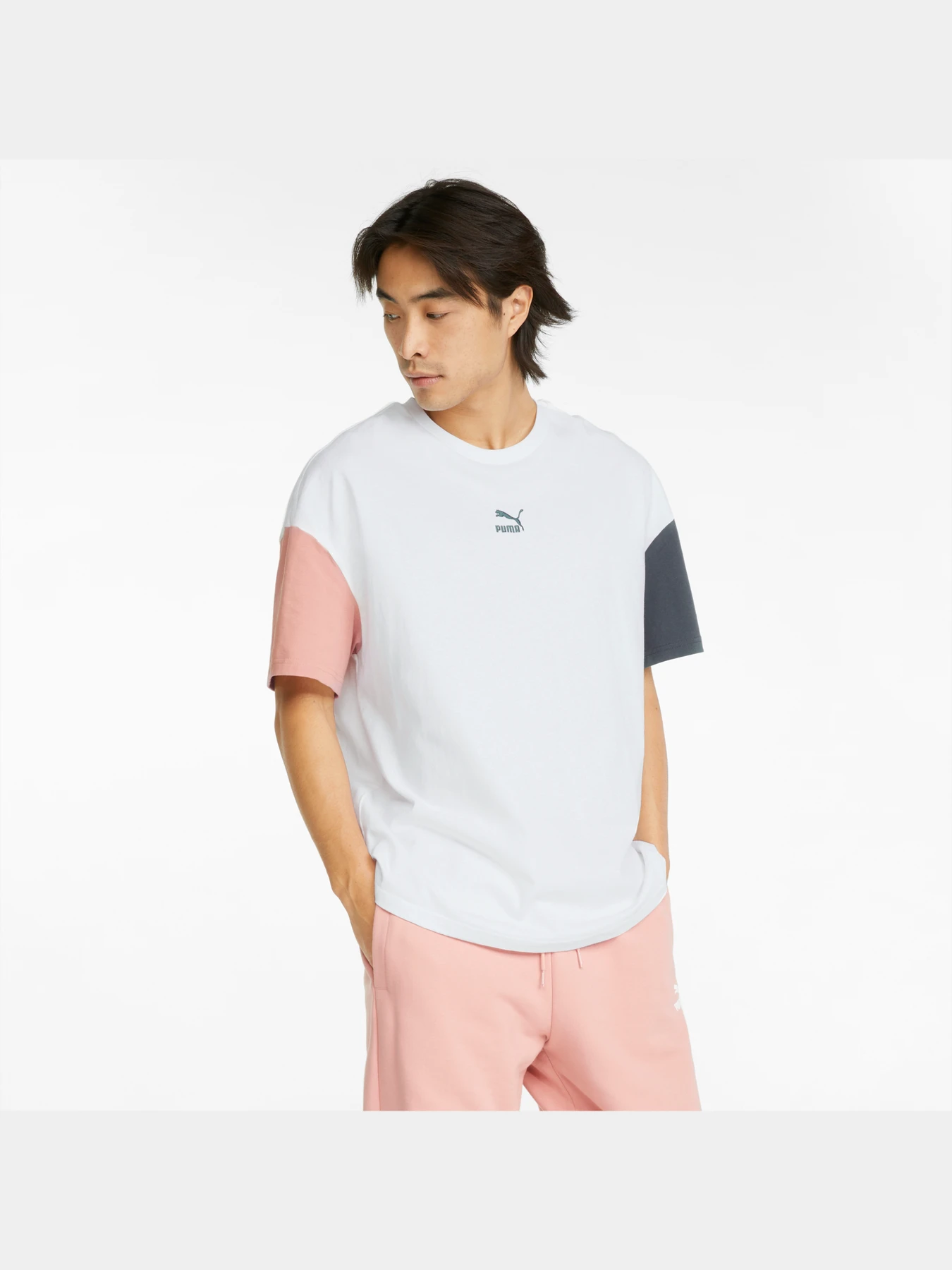Футболки и поло PUMA Classics Block Boxy Tee модель 534603 Футболки и поло PUMA Classics Block Boxy Tee модель 534603 Фото