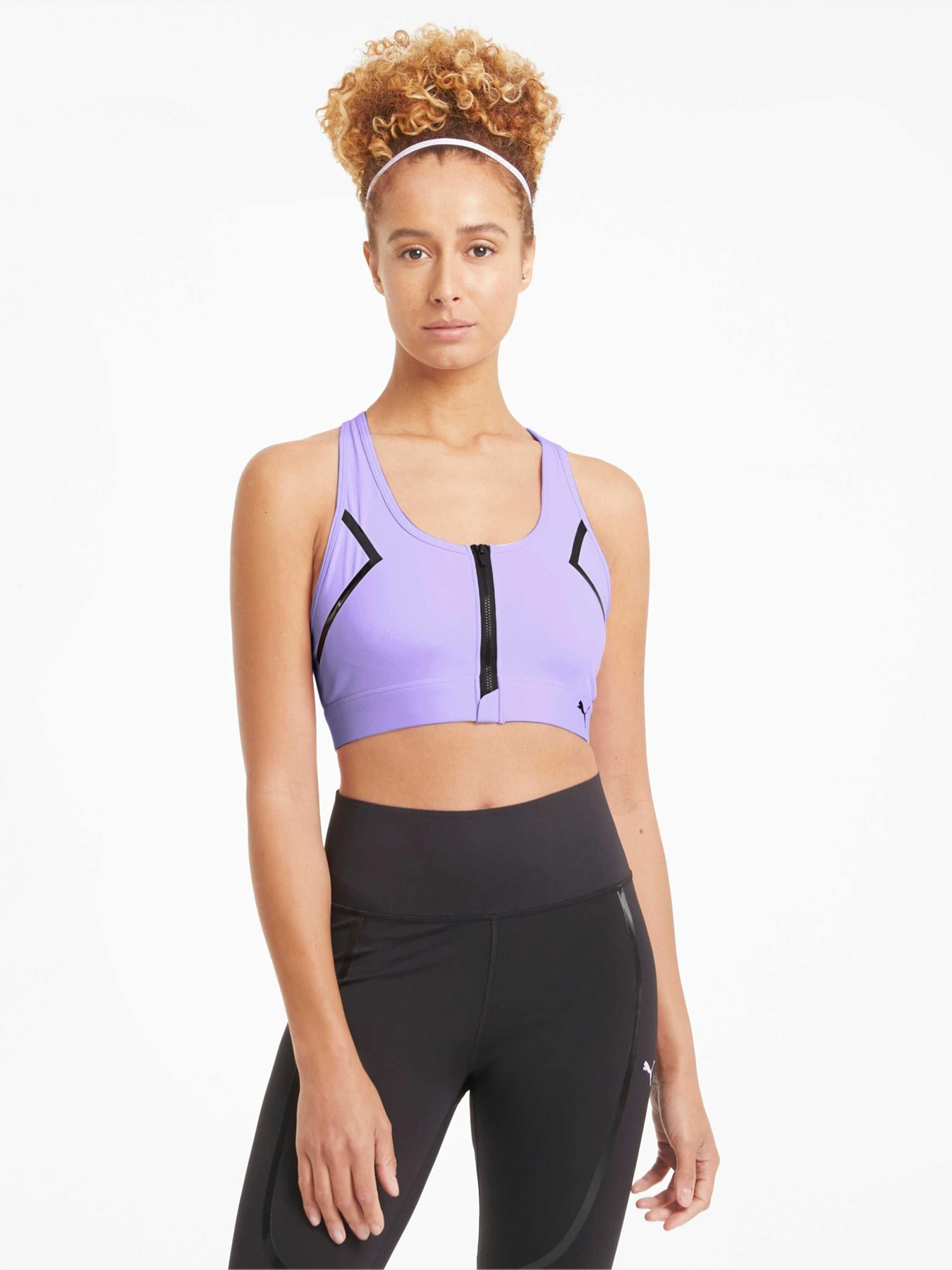 Футболки і поло PUMA High Impact Front Zip Bra модель 520295 Футболки і поло PUMA High Impact Front Zip Bra модель 520295 Фото