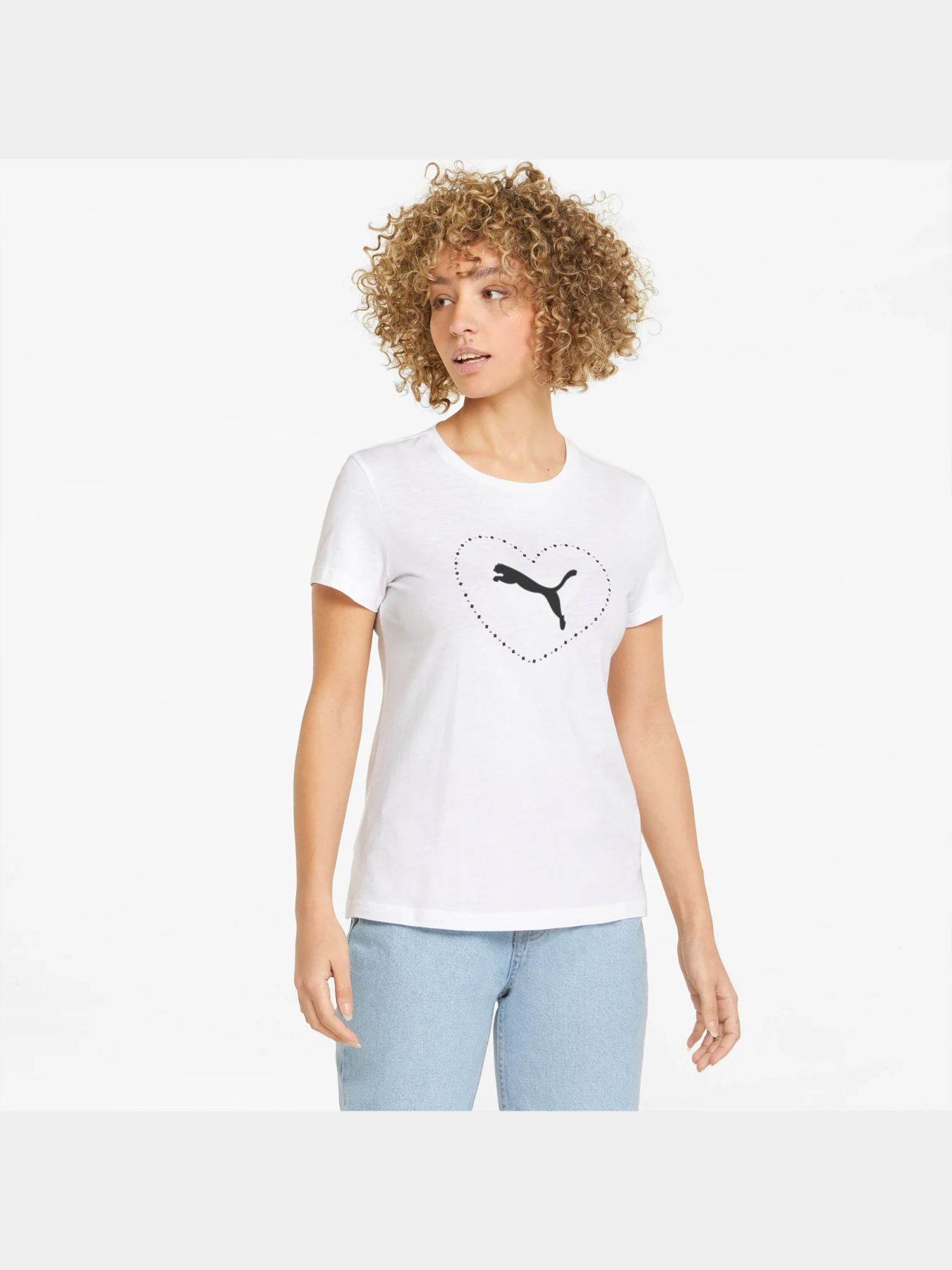 Футболки і поло PUMA Valentine’s Day Graphic Tee модель 848408 Фото