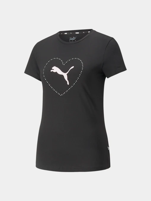 Футболки і поло PUMA Valentine’s Day Graphic Tee модель 848408 Фото