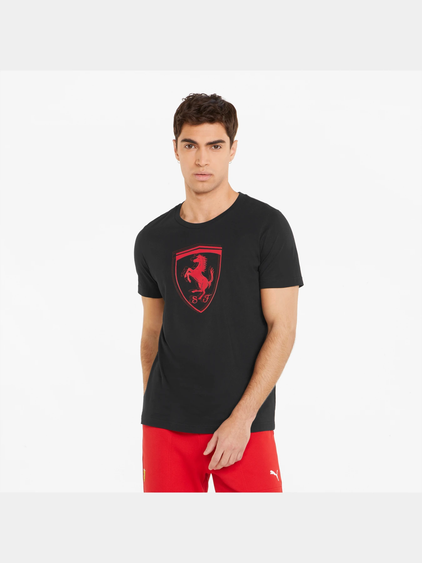 Футболки і поло PUMA Ferrari Race Tonal Shield Te модель 533752 Футболки і поло PUMA Ferrari Race Tonal Shield Te модель 533752 Фото