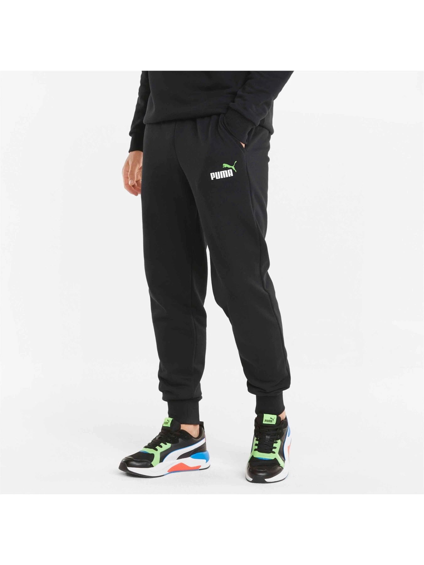 Брюки PUMA Ess+ 2 Col Logo Pants модель 586767 Фото