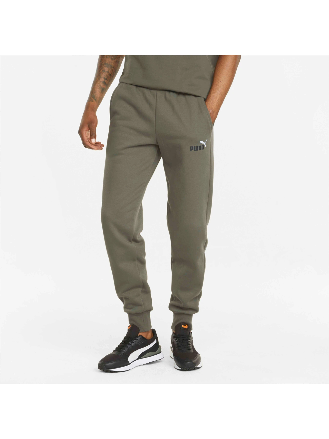 Брюки PUMA Ess+ 2 Col Logo Pants модель 586767 Брюки PUMA Ess+ 2 Col Logo Pants модель 586767 Фото