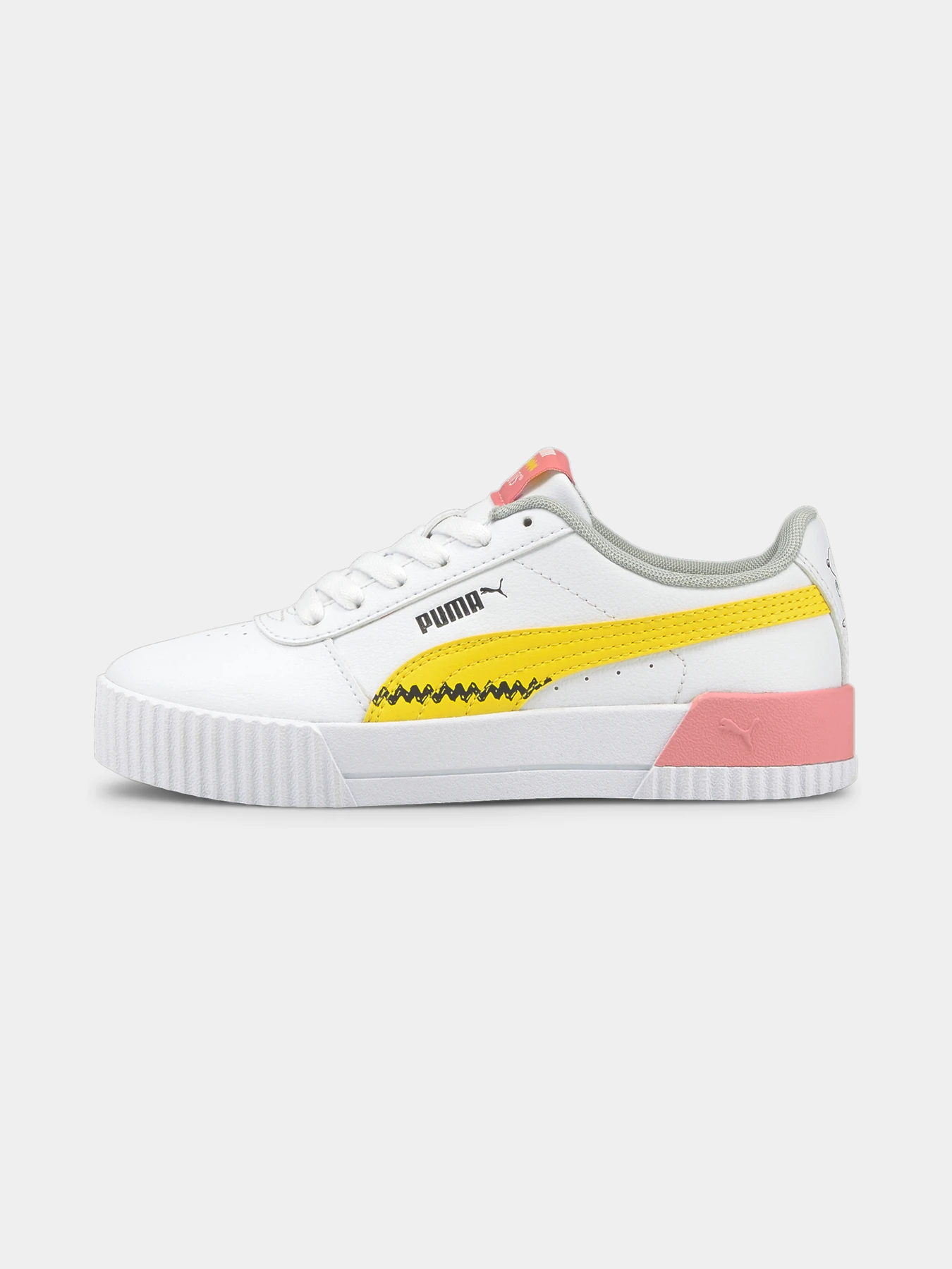 Кросівки PUMA Peanuts Carina Jr модель 381877 Кросівки PUMA Peanuts Carina Jr модель 381877 Фото