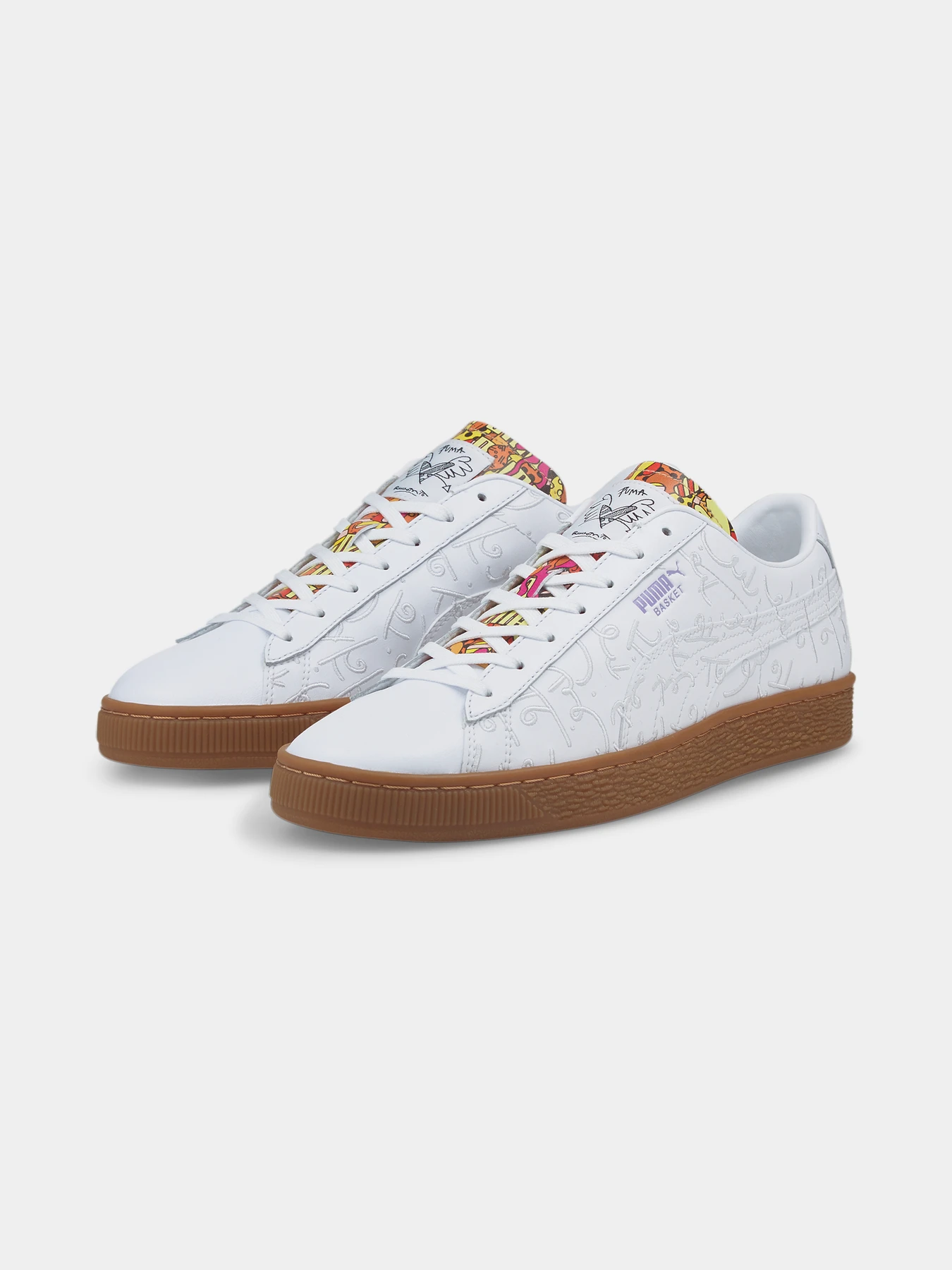 Кроссовки PUMA Basket Romero Britto модель 381095 Фото