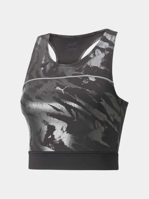 Футболки і поло PUMA Run High Shine Crop Tank W модель 521066 Фото