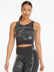 Футболки і поло PUMA Run High Shine Crop Tank W модель 521066 Фото
