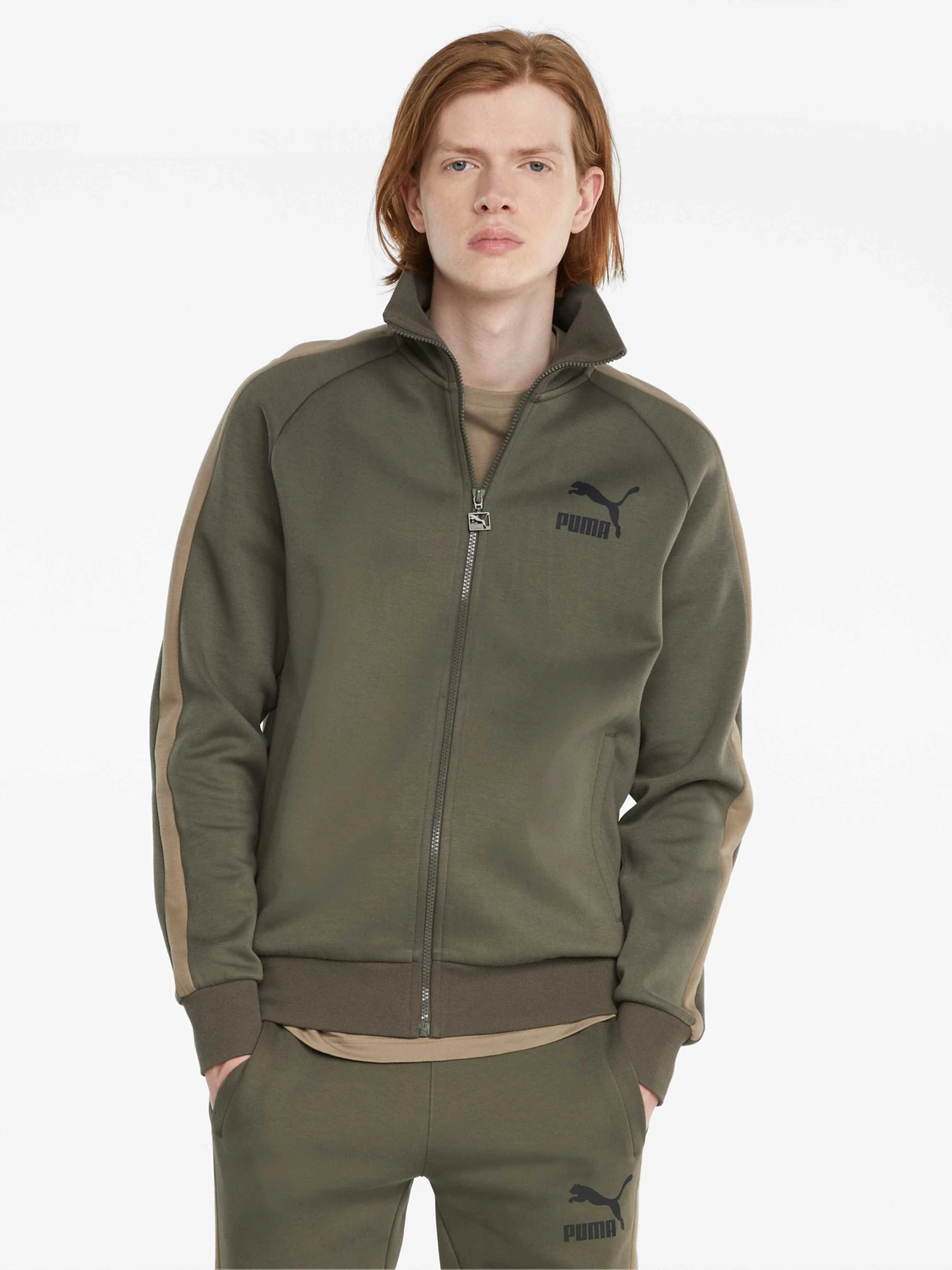 Худи и свитшоты PUMA Iconic T7 Track Jkt Dk модель 530745 Фото