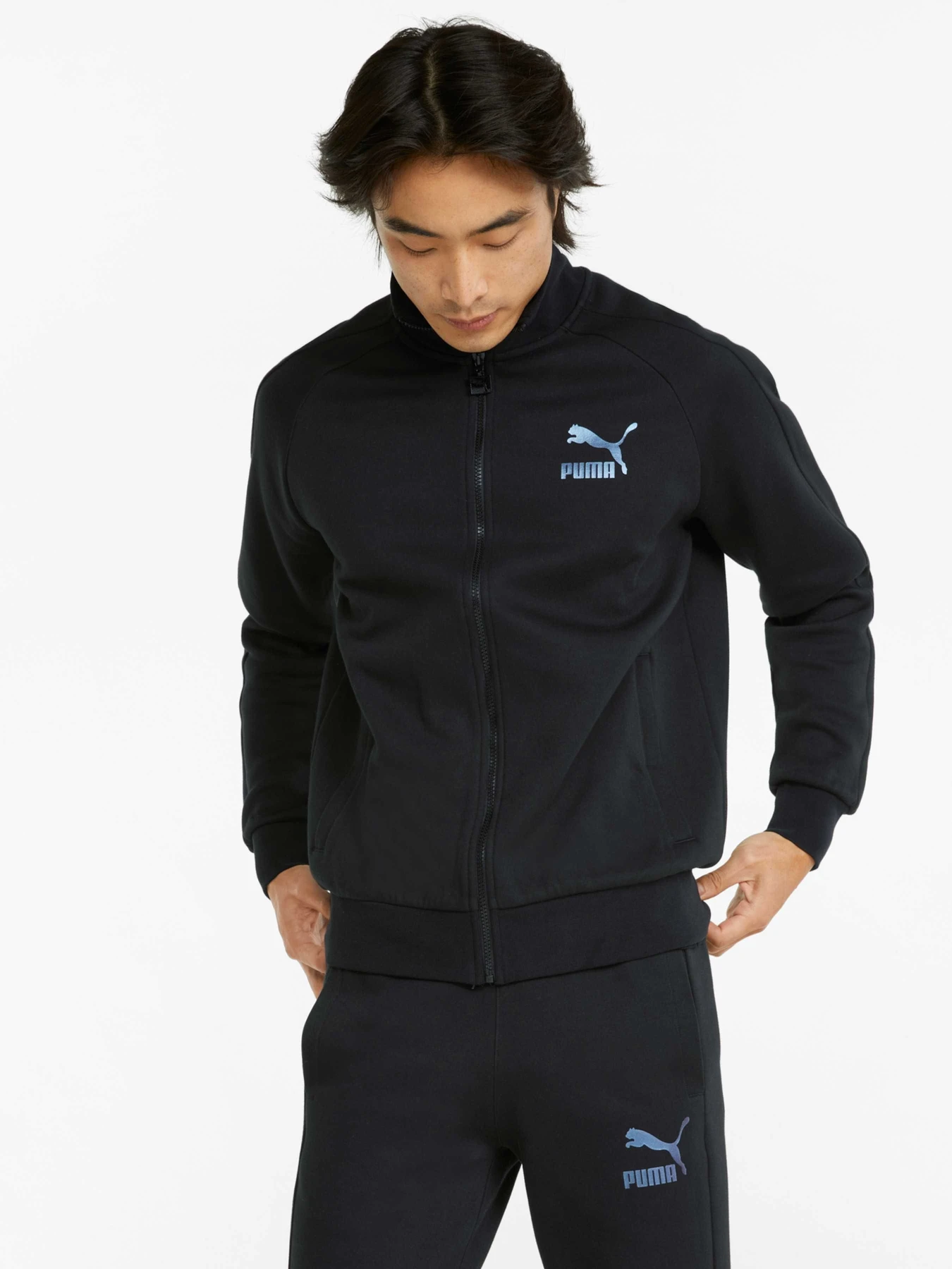 Худи и свитшоты PUMA Iconic T7 Track Jkt Dk модель 530745 Худи и свитшоты PUMA Iconic T7 Track Jkt Dk модель 530745 Фото