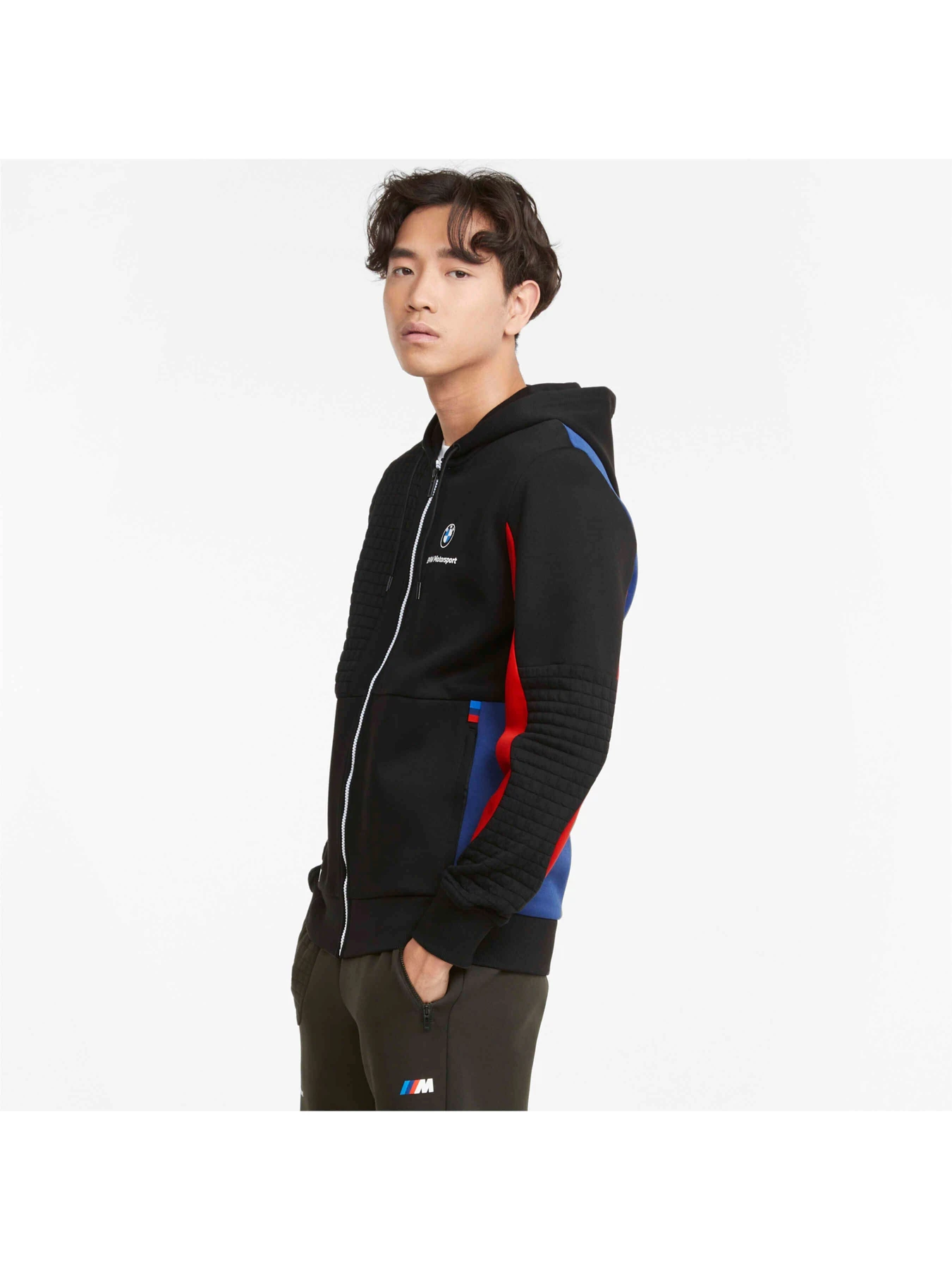 Худи и свитшоты PUMA Bmw Mms Full-zip Hoodie модель 531187 Фото