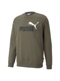 Худі та світшоти PUMA Ess+ 2 Col Big Logo Crew модель 586762 Фото