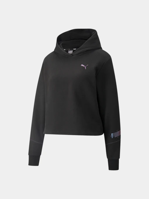 Худи и свитшоты PUMA Cyber Cropped Hoodie модель 848180 Фото