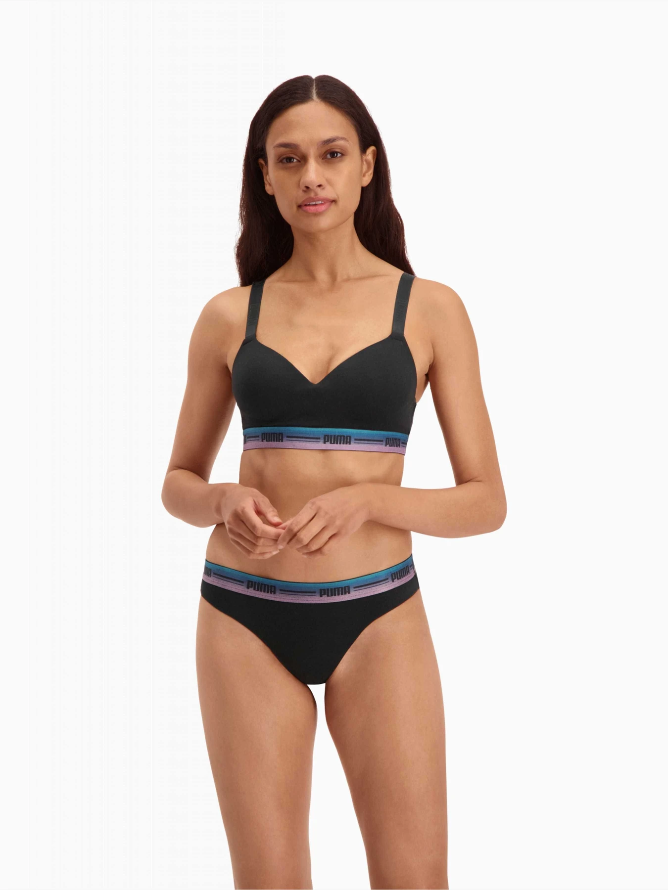 Нижнее белье PUMA Women String 2p Pack модель 907854 Нижнее белье PUMA Women String 2p Pack модель 907854 Фото