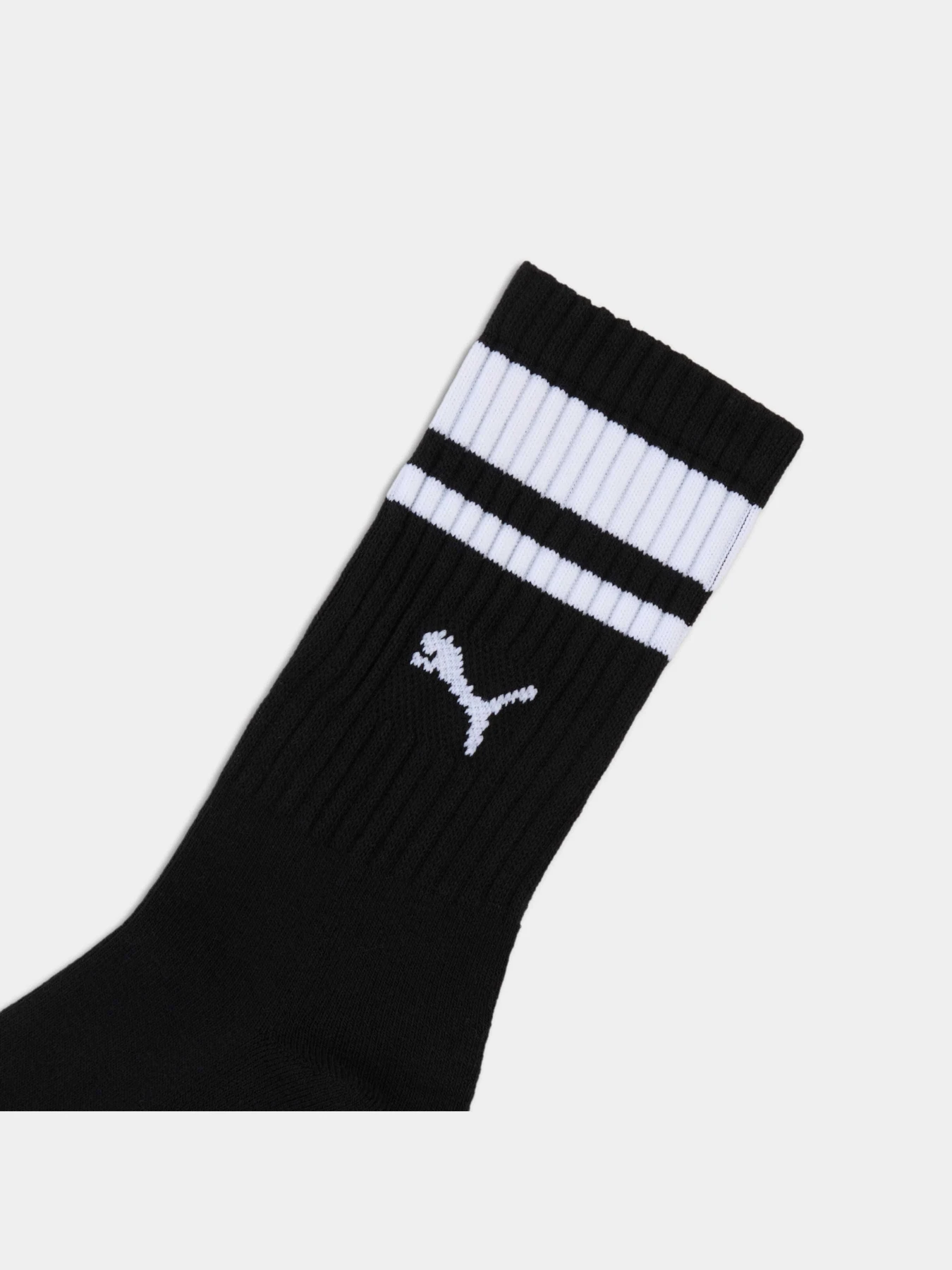 Шкарпетки та гольфи PUMA Crew Heritage Stripe 2p модель 907944 Фото