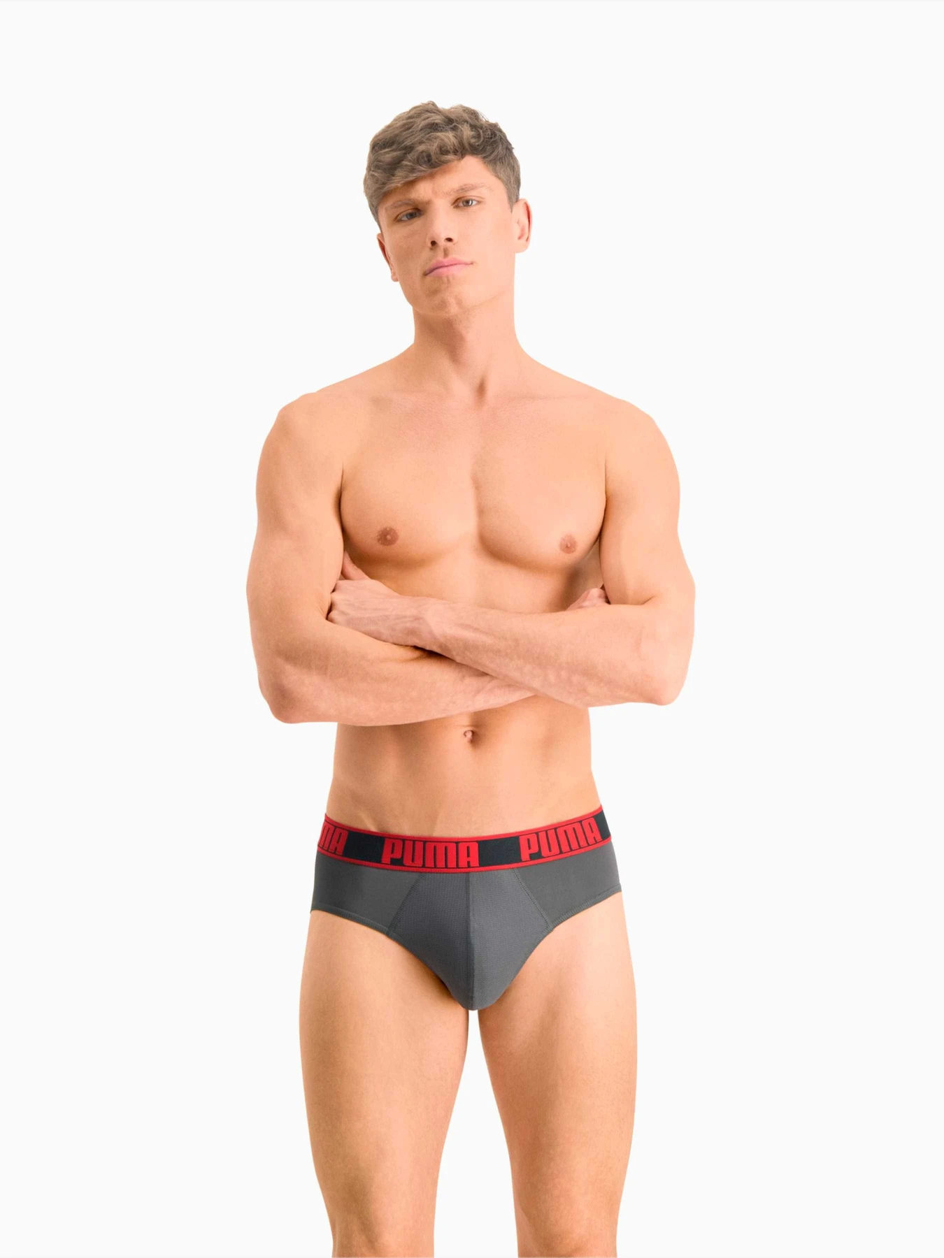 Нижнее белье PUMA Active Brief 2p Packed модель 906954 Нижнее белье PUMA Active Brief 2p Packed модель 906954 Фото