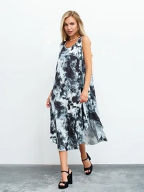 Платья ISSA Plus модель 13448_multicolor Фото