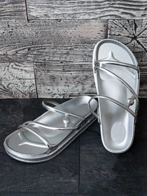 Шльопанці ISSA Plus модель OB2-66_silver Фото
