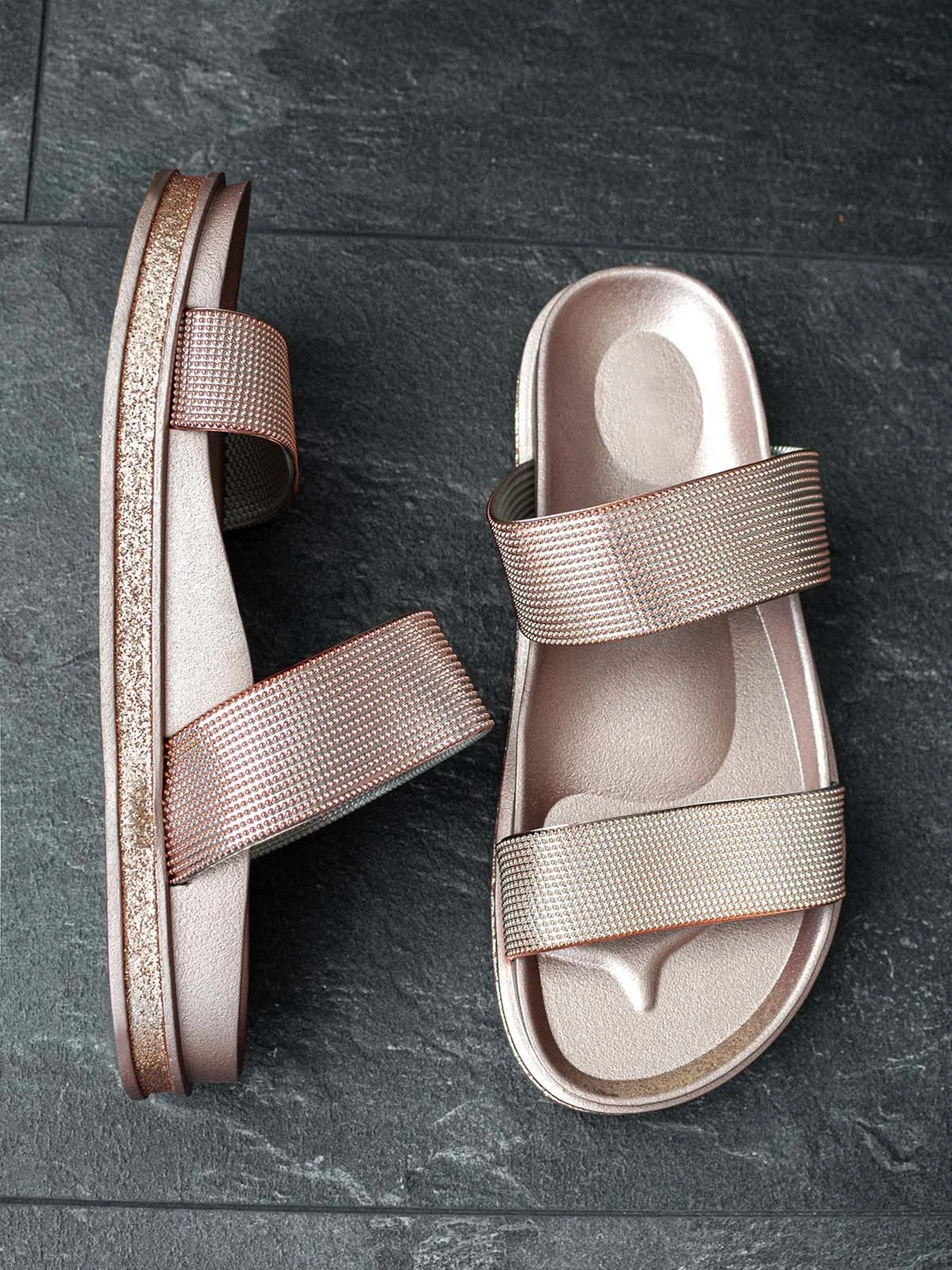 Шлёпанцы ISSA Plus модель OB2-67_pink Фото