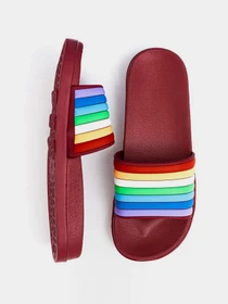 Шльопанці ISSA Plus модель OB2-70_burgundy Фото