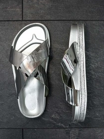 Шлёпанцы ISSA Plus модель OB2-71_silver Фото