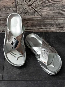 Шлёпанцы ISSA Plus модель OB2-71_silver Фото