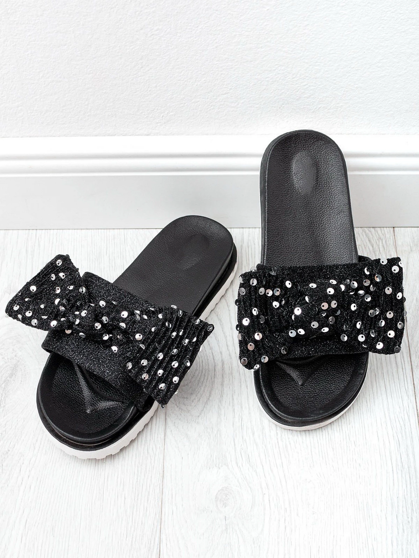 Шльопанці ISSA Plus модель OB2-72_black Фото