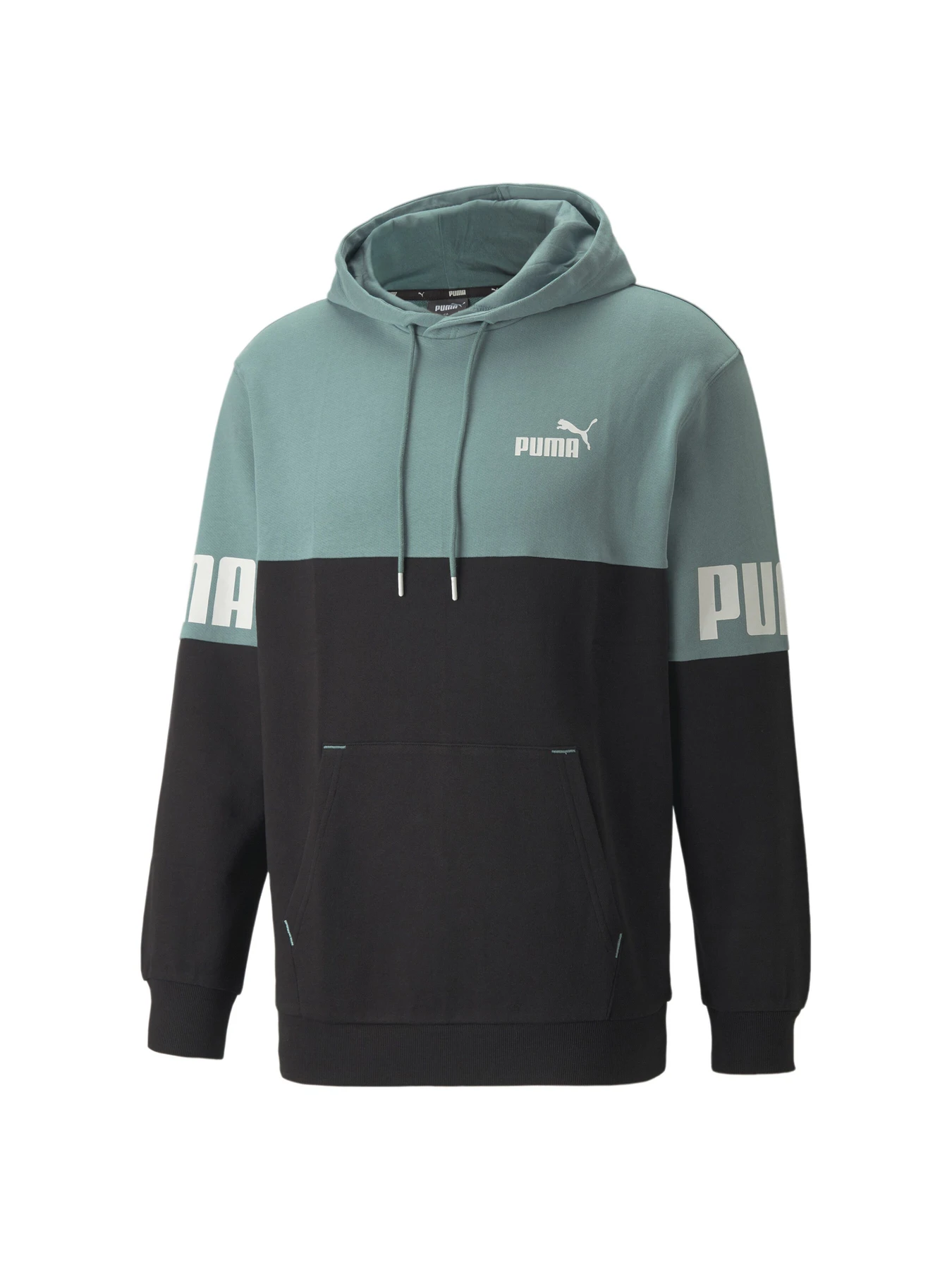Худи и свитшоты PUMA Power Colorblock Hoodie модель 848009 Худи и свитшоты PUMA Power Colorblock Hoodie модель 848009 Фото