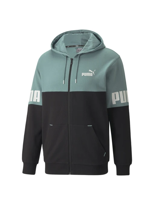 Худі та світшоти PUMA Power Full-zip Hoodie модель 847390 Фото