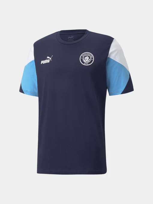 Футболки и поло PUMA Mcfc Ftblculture Tee модель 764525 Фото