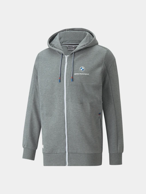 Худі та світшоти PUMA Bmw Mms Hooded Sweat Jacket модель 533370 Фото
