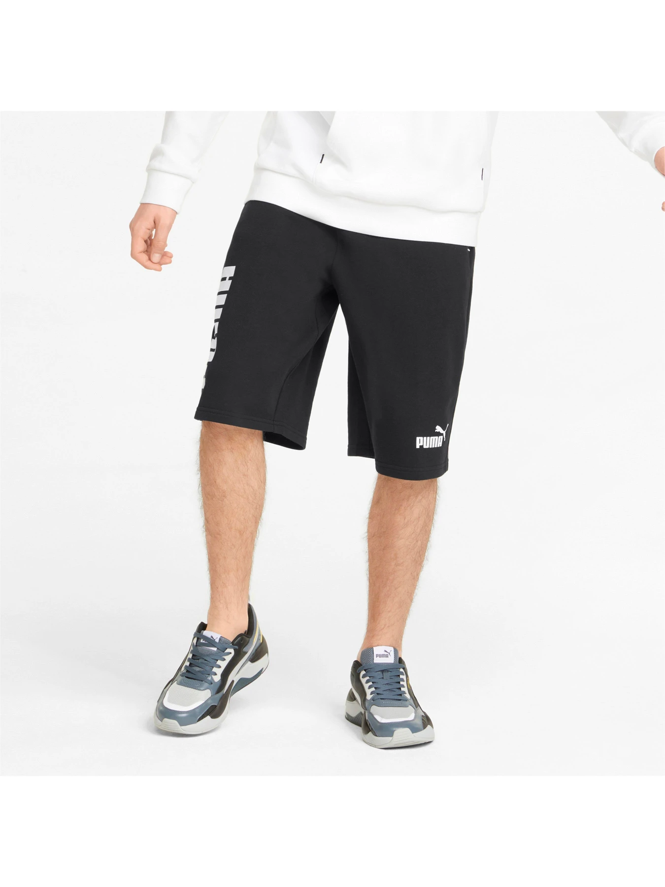 Шорты PUMA Power Colorblock Shorts модель 847391 Шорты PUMA Power Colorblock Shorts модель 847391 Фото