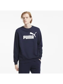 Худі та світшоти PUMA Ess Big Logo Crew модель 586678 Фото