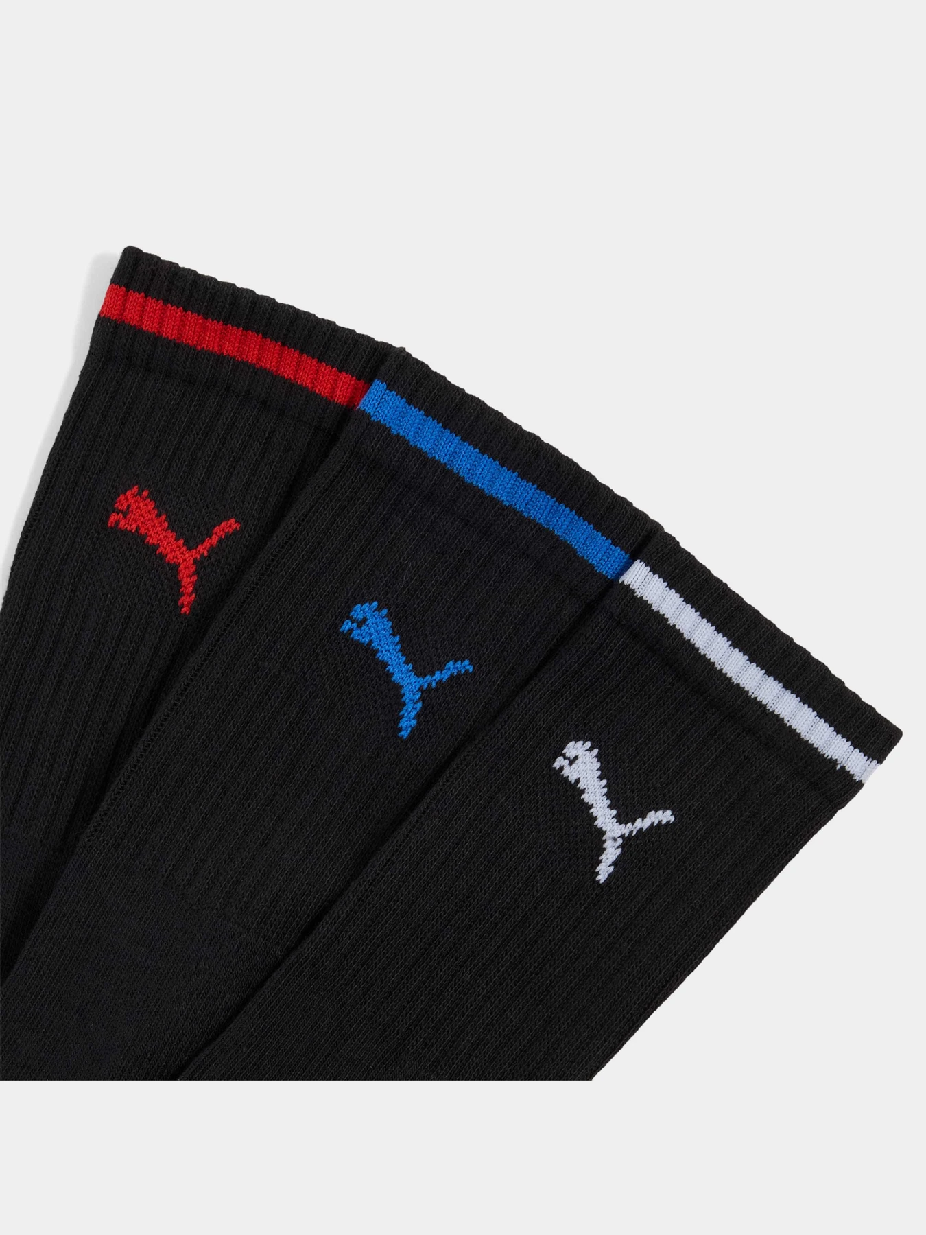 Носки и гольфы PUMA Sport Crew Stripe 3p модель 907941 Фото